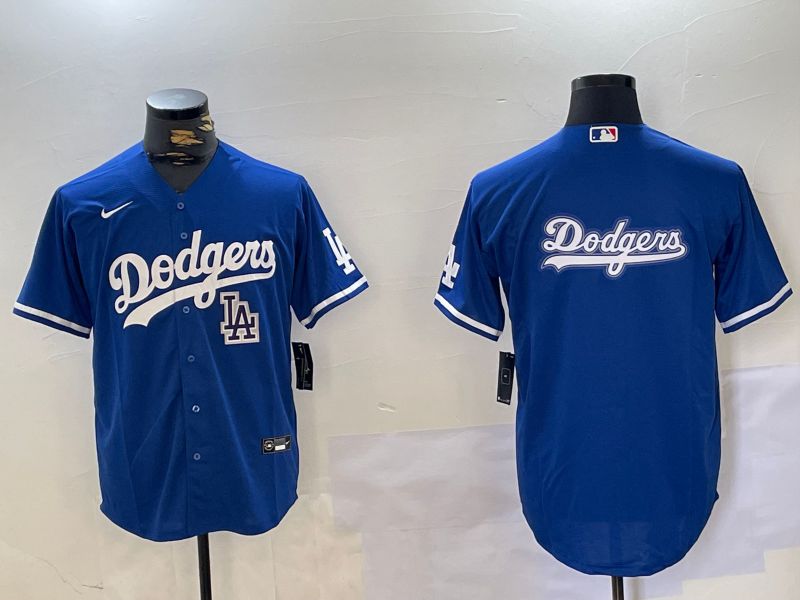 Men Los Angeles Dodgers Blank Blue Game 2024 Nike MLB Jersey style 10177->los angeles dodgers->MLB Jersey